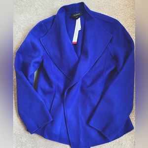 Talbots NWT wool draped collar blazer